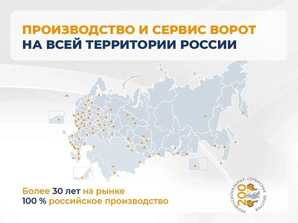 Секционные ворота 2600х2550 мм белые DoorHan RSD02, novorossiysk.doorhan.ru